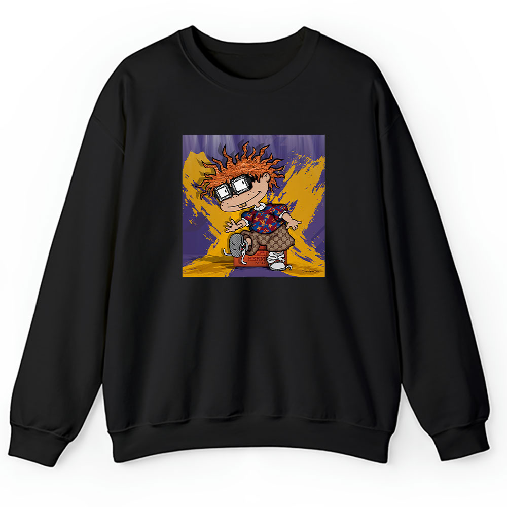 Chuckie Finster Hermes Gucci Louis Vuitton Chanel Unisex Sweatshirt BTN4049