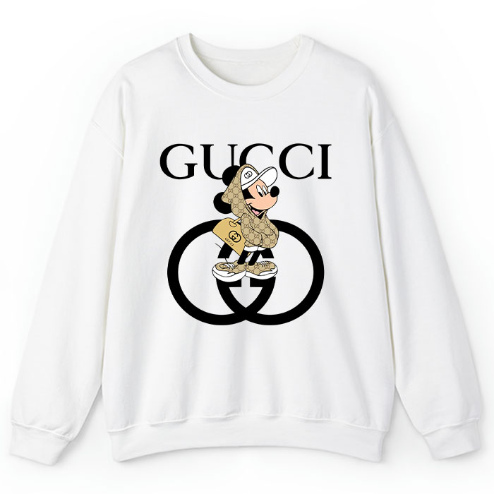 Gucci Mickey Mouse With Bag Crewneck Sweatshirt CSTB0451