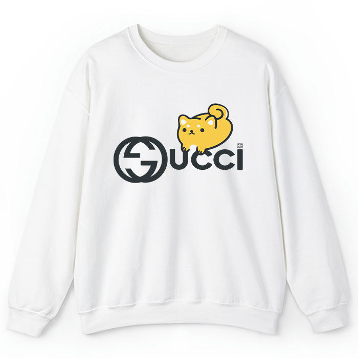 Gucci Animal Interlocking Yellow Crewneck Sweatshirt CSTB0418