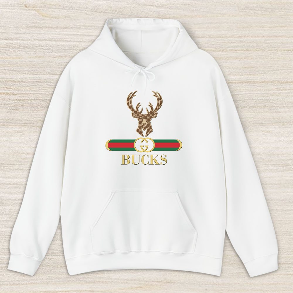 NBA Milwaukee Bucks Gucci Luxury Special Gift Pullover Hoodie For Fan TBH1016