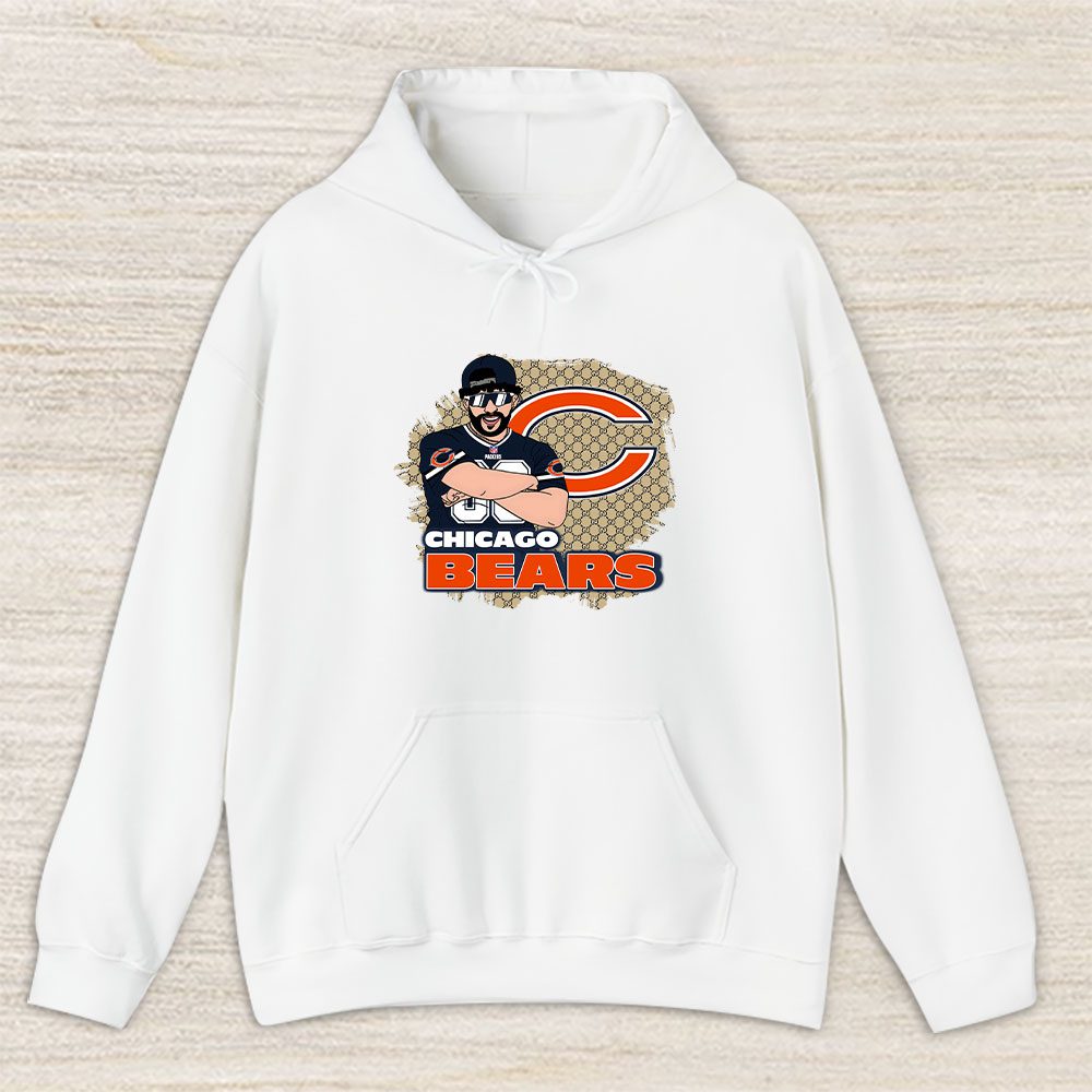 Gucci Luxury Chicago Bears x American Football Pullover Hoodie For Fan TBH1023