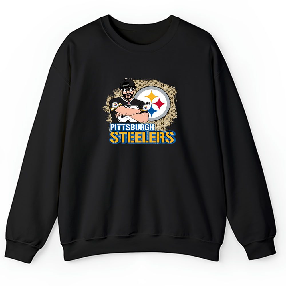 Gucci Luxury Pittsburgh Steelers x American Football Unisex Sweatshirt For Fan TBS1044