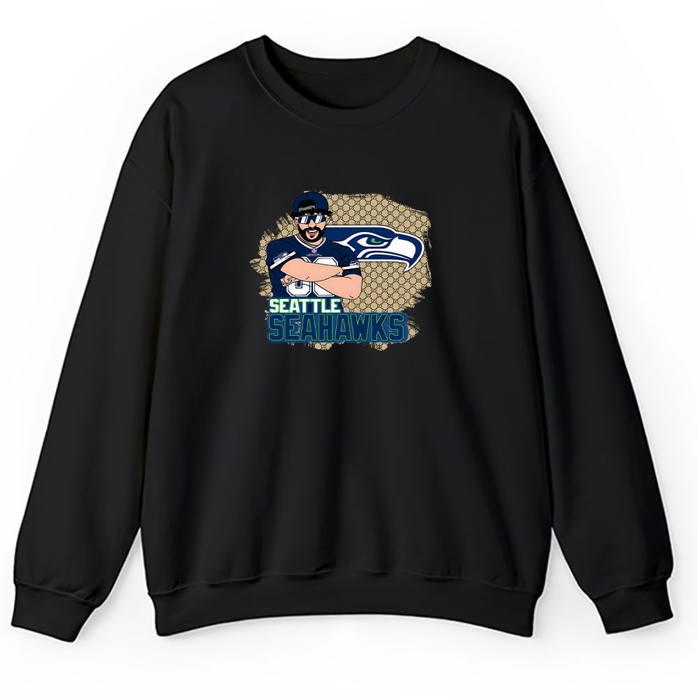 Gucci Luxury Seattle Seahawks x American Football Unisex Sweatshirt For Fan TBS1050