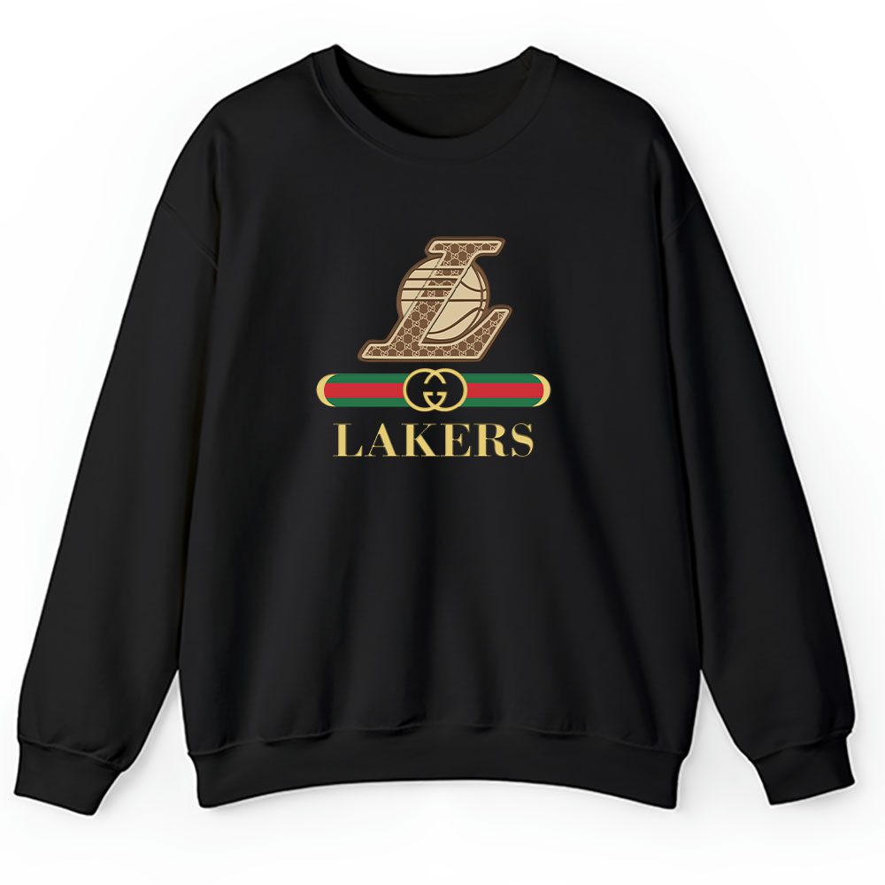 NBA Los Angeles Lakers Gucci Luxury Special Gift Unisex Sweatshirt For Fan TBS1014