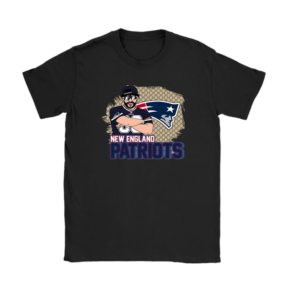 Gucci Luxury New England Patriots x American Football Unisex T-Shirt For Fan TBT1035