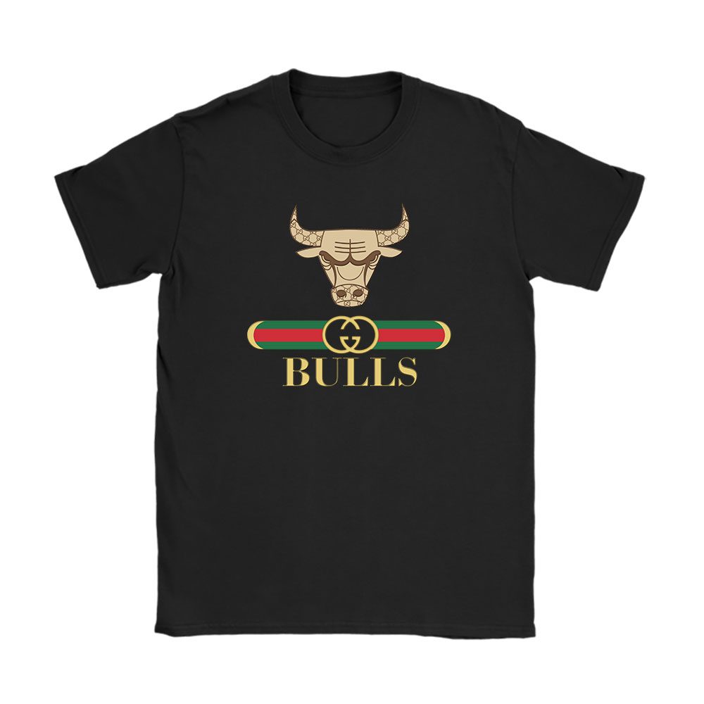 NBA Chicago Bulls Gucci Luxury Special Gift Unisex T-Shirt For Fan TBT1006