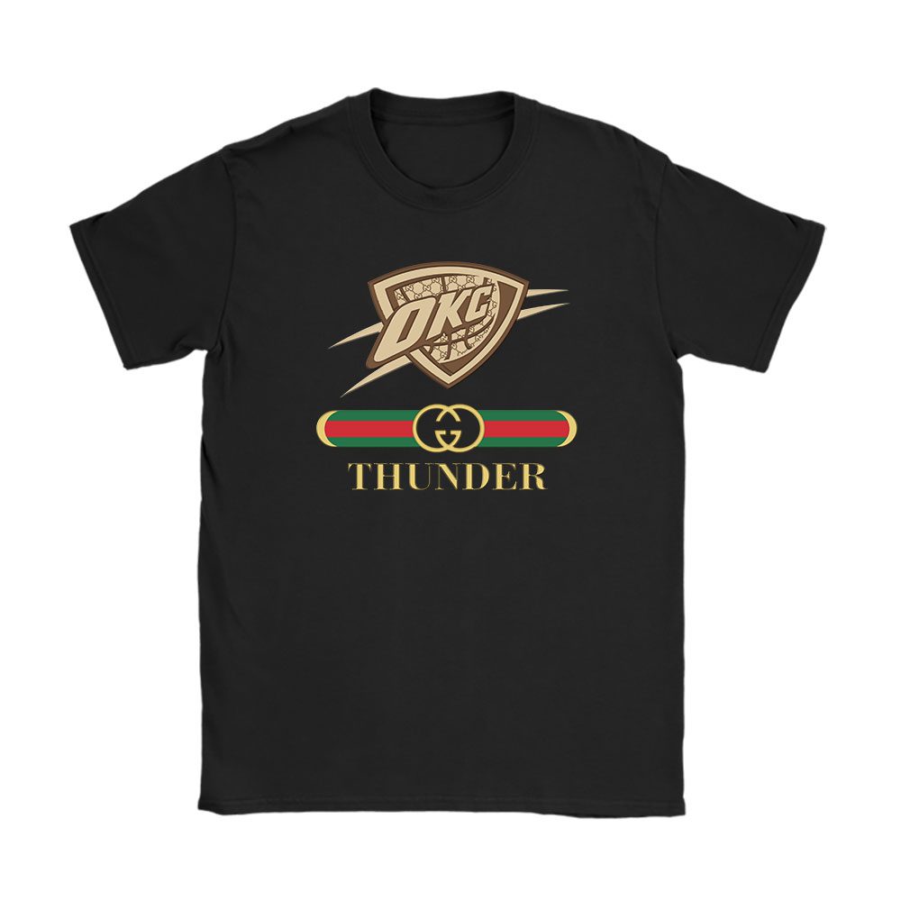 NBA Oklahoma City Thunder Gucci Luxury Special Gift Unisex T-Shirt For Fan TBT1020