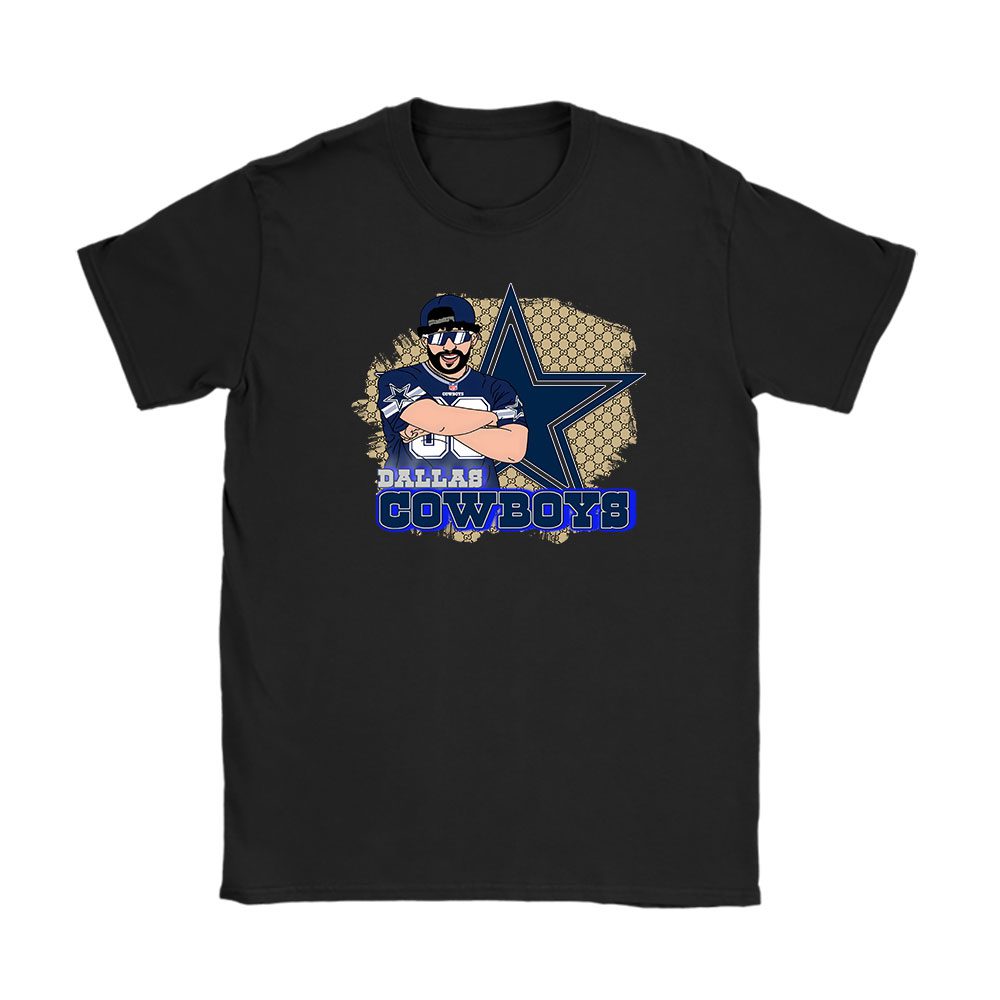 Gucci Luxury Dallas Cowboys x American Football Unisex T-Shirt For Fan TBT1029