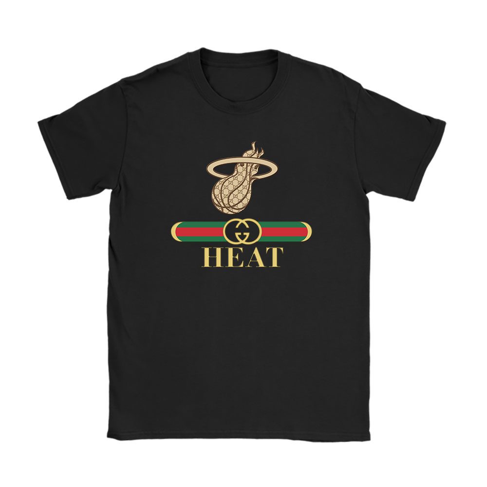 NBA Miami Heat Gucci Luxury Special Gift Unisex T-Shirt For Fan TBT1018