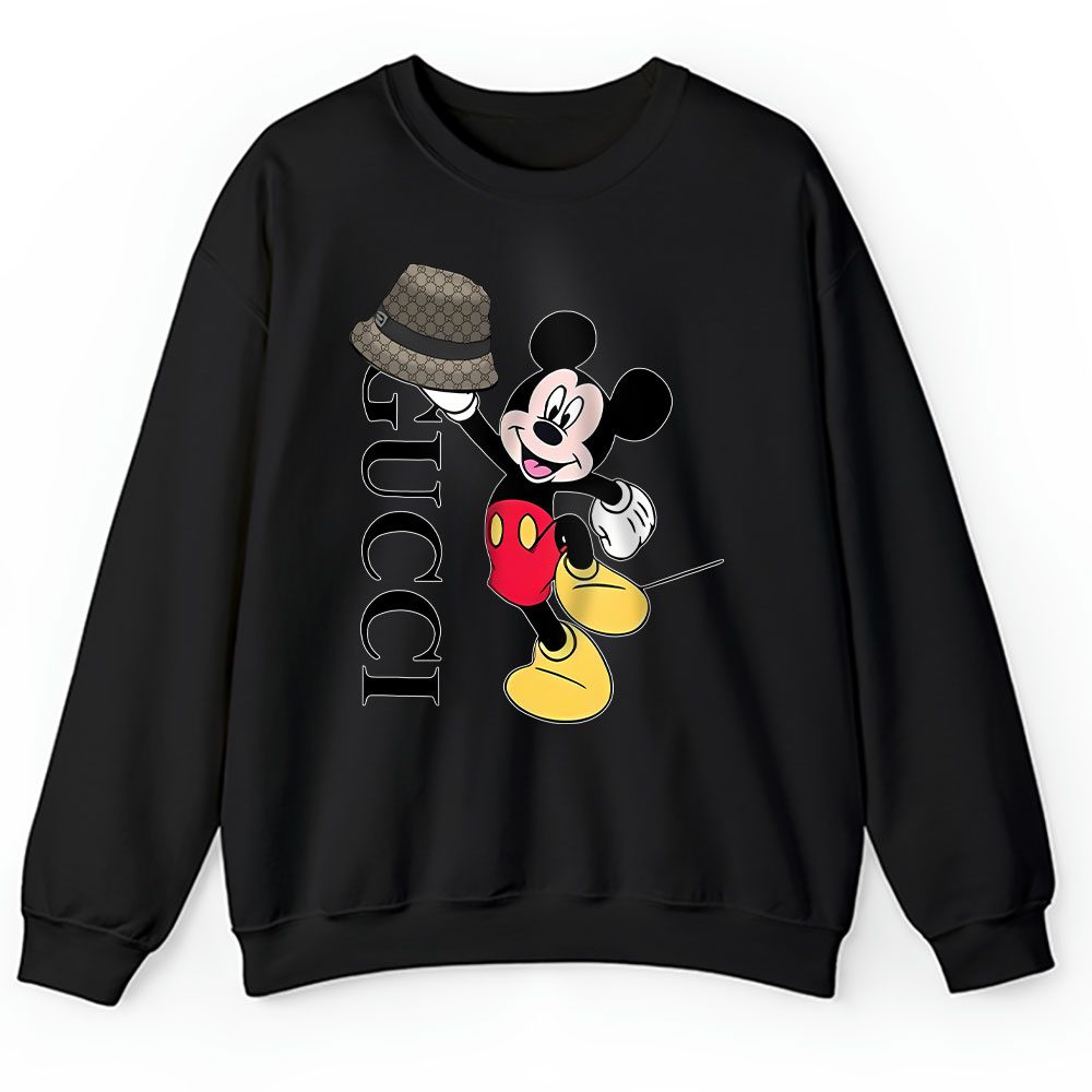 Disney Mickey Logo Gucci Unisex Sweatshirt BTN23313
