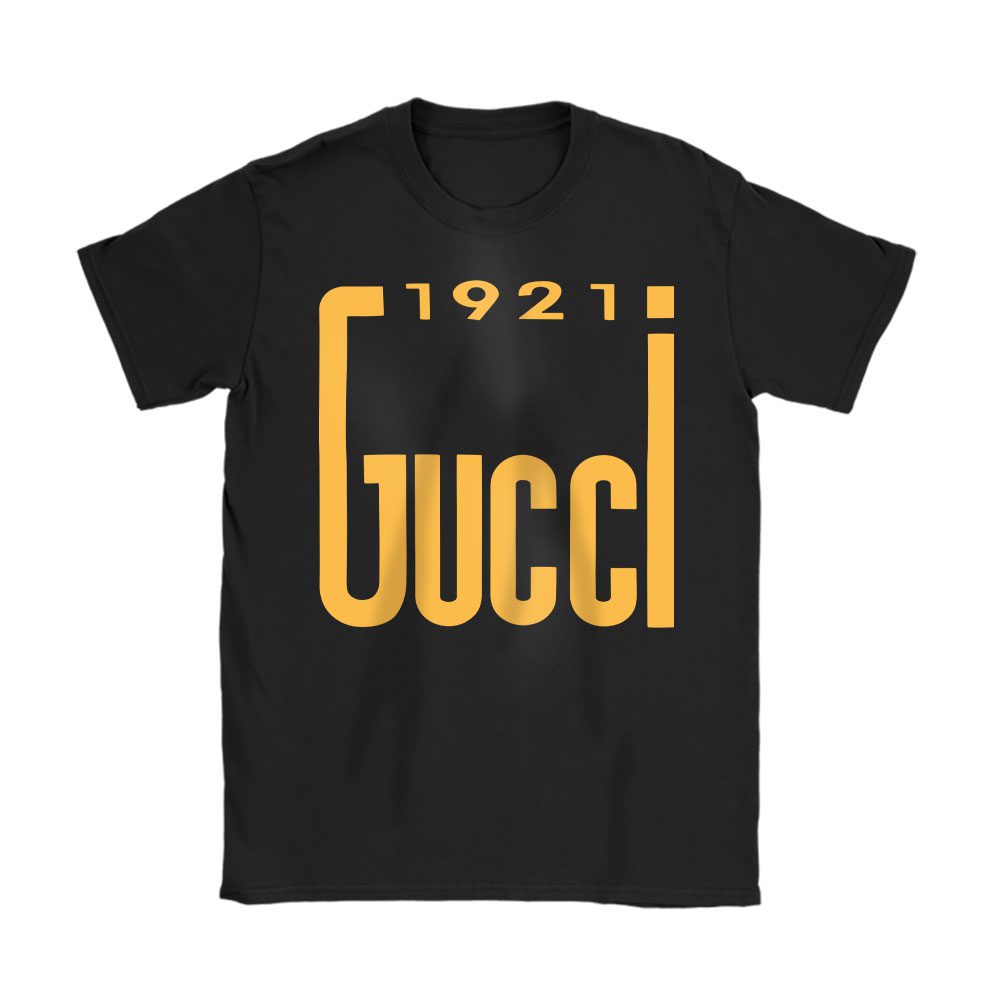 Gucci Logo Printed Gucci Unisex T-Shirt Cotton Tee BN23316