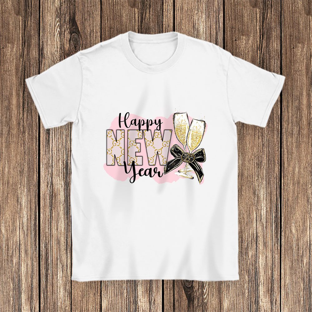 Cheers To The New Year Gucci Unisex T-Shirt Cotton Tee BN23308
