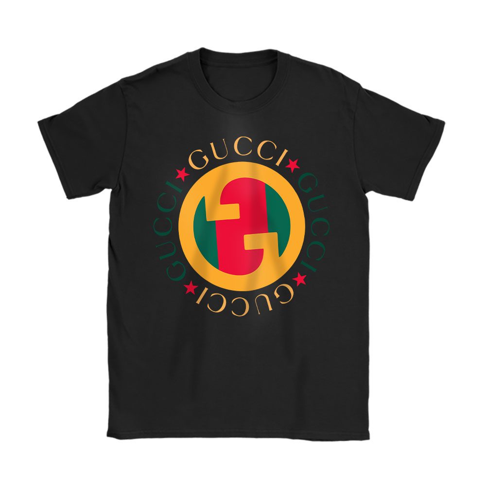 Gucci Logo Printed Gucci Unisex T-Shirt Cotton Tee BN23315