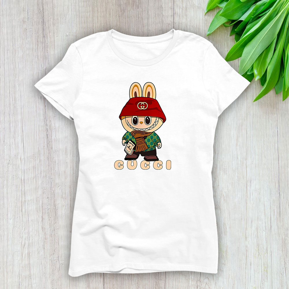 Labubu Pop Mart Gucci Lady T-Shirt Women BTN12312