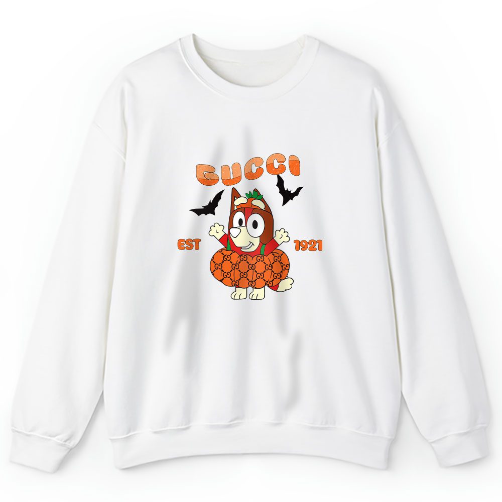 Blueyween Sweatshirt Hoodie For Bandit Heeler Halloween Gucci Unisex Sweatshirt BTN17074