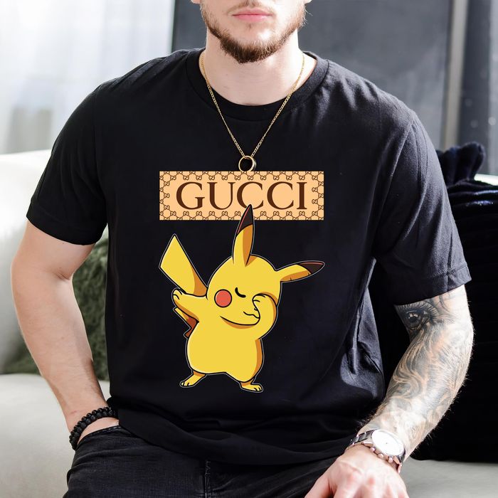 Gucci Pikachu Tops Dabbing Shirt