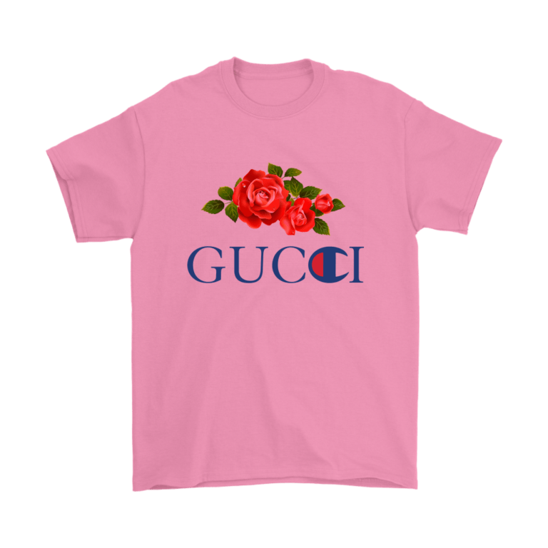 Gucci Champion Rose Unisex T-Shirt Kid Tshirt LTS259
