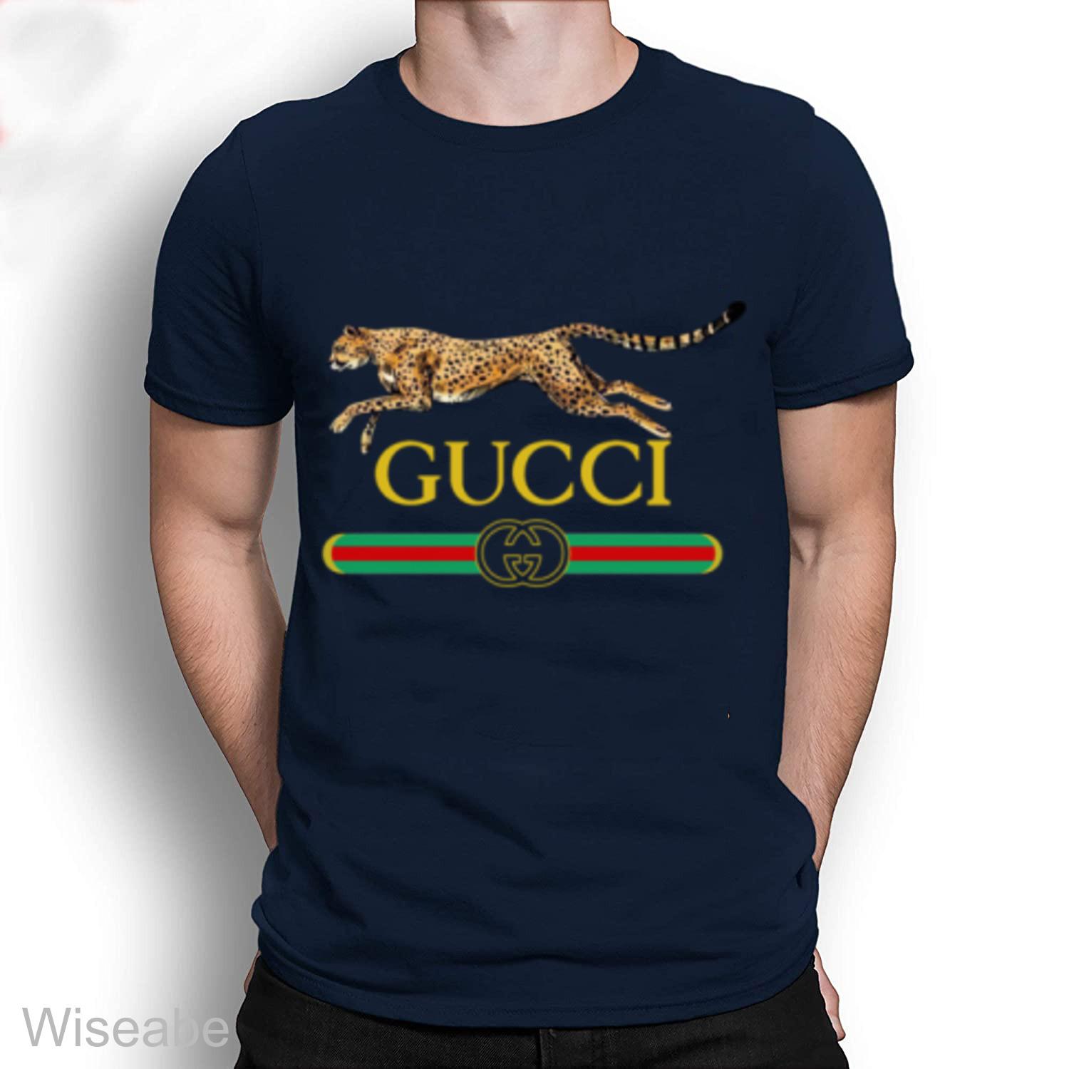 Leopard Gucci Unisex T-Shirt WTS437