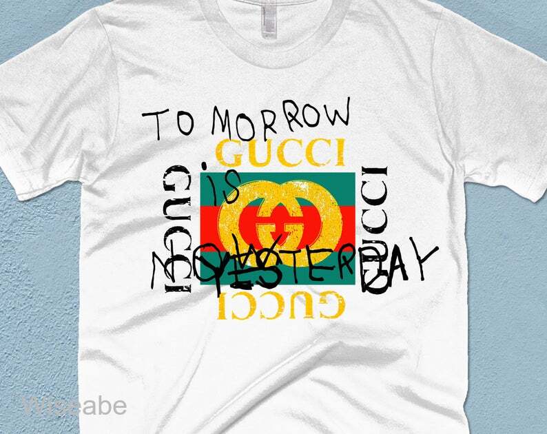 Gucci Tomorrow Shirt Gucci Logo Unisex T-Shirt WTS425