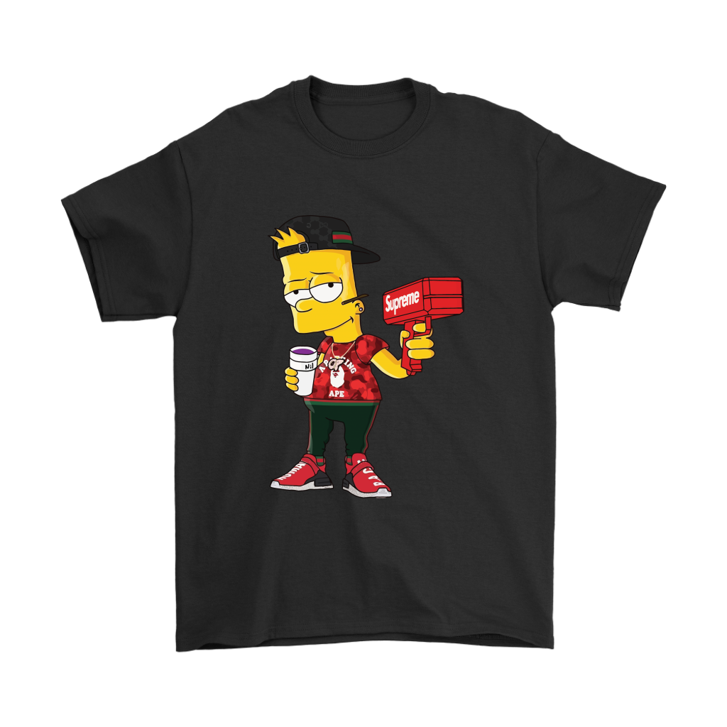 Bart Simpson Gucci Unisex T-Shirt Kid Tshirt LTS293