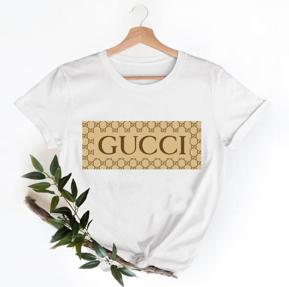Gucci Shirt, Gucci Logo T-Shirt, Unisex Fashion Gucci Shirt, Gucci Tee, Gucci Luxury Tshirt LTS115