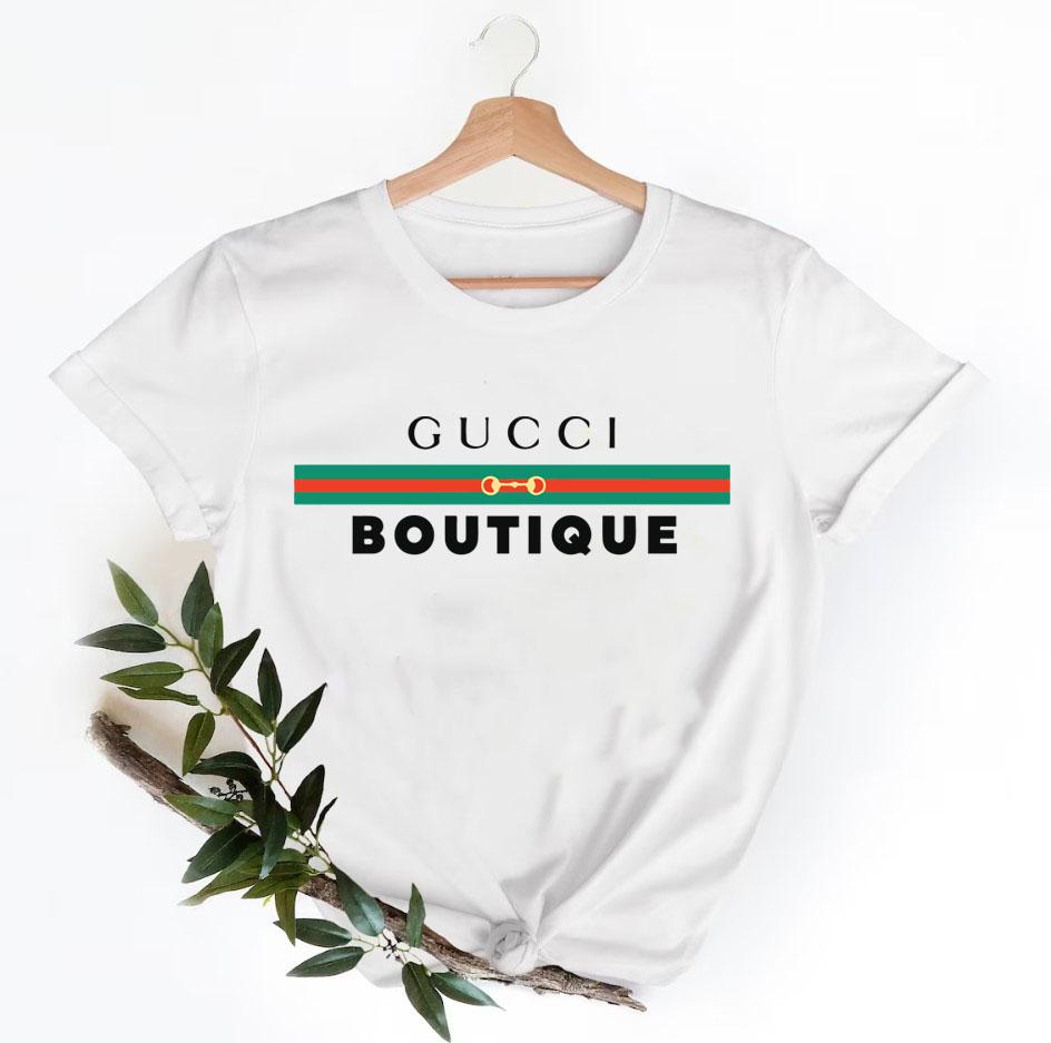 Gucci Boutique Shirt, Gucci Logo T-Shirt, Unisex Fashion Gucci Shirt, Gucci Tee, Gucci Luxury Tshirt LTS118