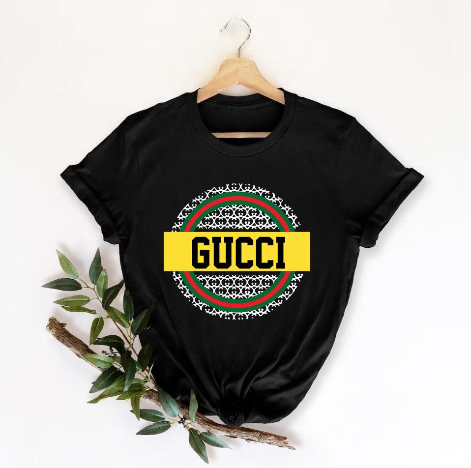Gucci Shirt, Gucci Logo T-Shirt, Unisex Fashion Gucci Shirt, Gucci Tee, Gucci Luxury Tshirt LTS064