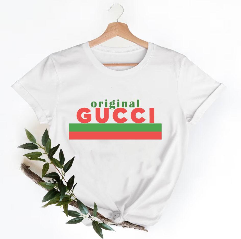 Gucci Shirt, Gucci Logo T-Shirt, Unisex Fashion Gucci Shirt, Gucci Tee, Gucci Luxury Tshirt LTS113