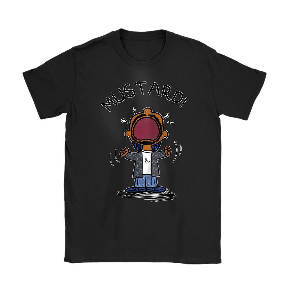 Kendrick Lamar Mustard Meme Louis Vuitton Unisex T-Shirt Cotton Tee BN25002