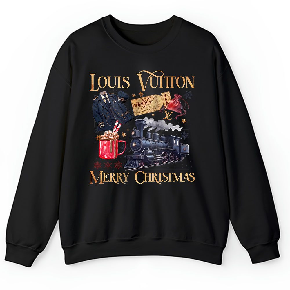 90s Cartoon Christmas Cartoon Funny Holiday Louis Vuitton Unisex Sweatshirt BTN20045