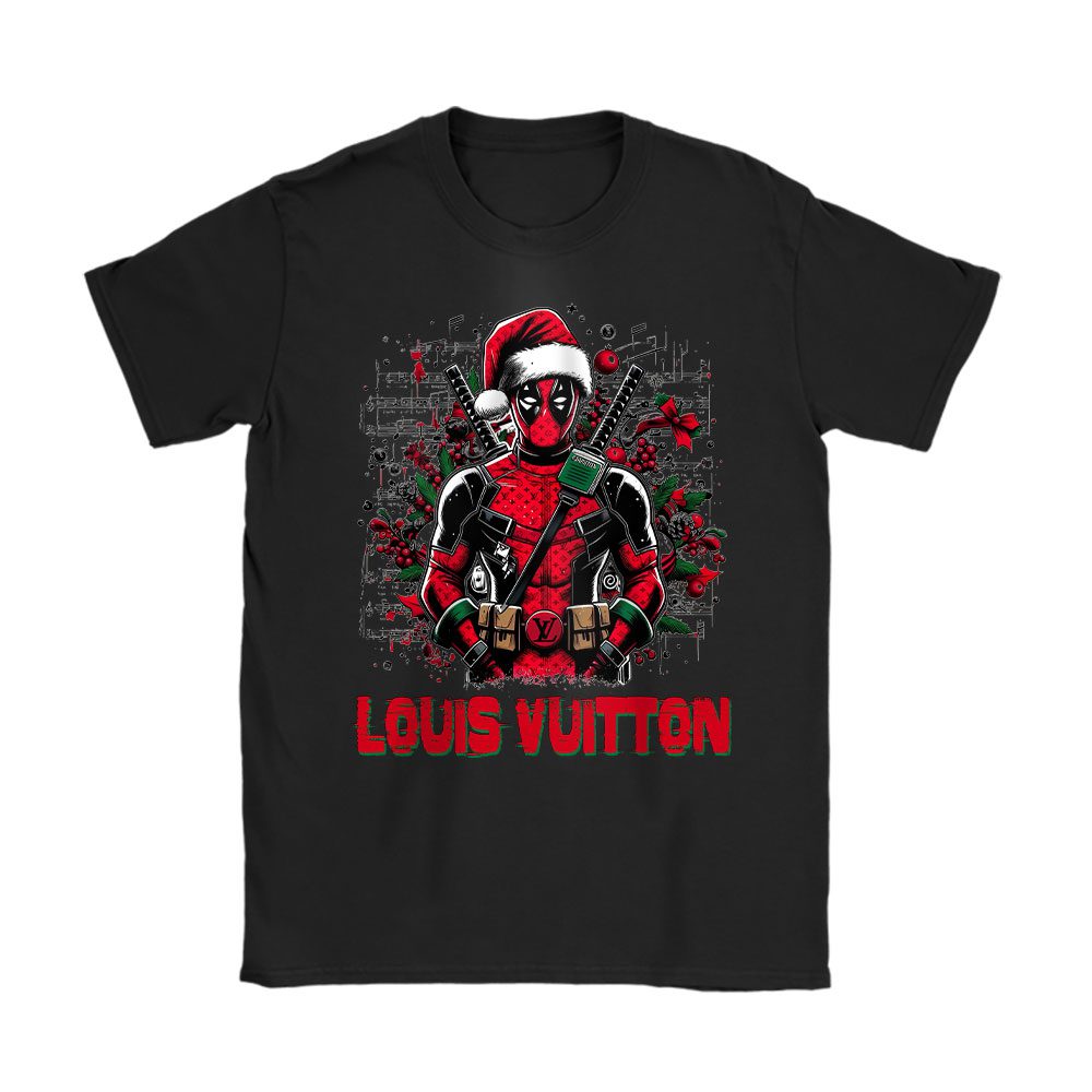 Cartoon Christmas Funny Holiday Louis Vuitton Unisex T-Shirt Cotton Tee BN20055