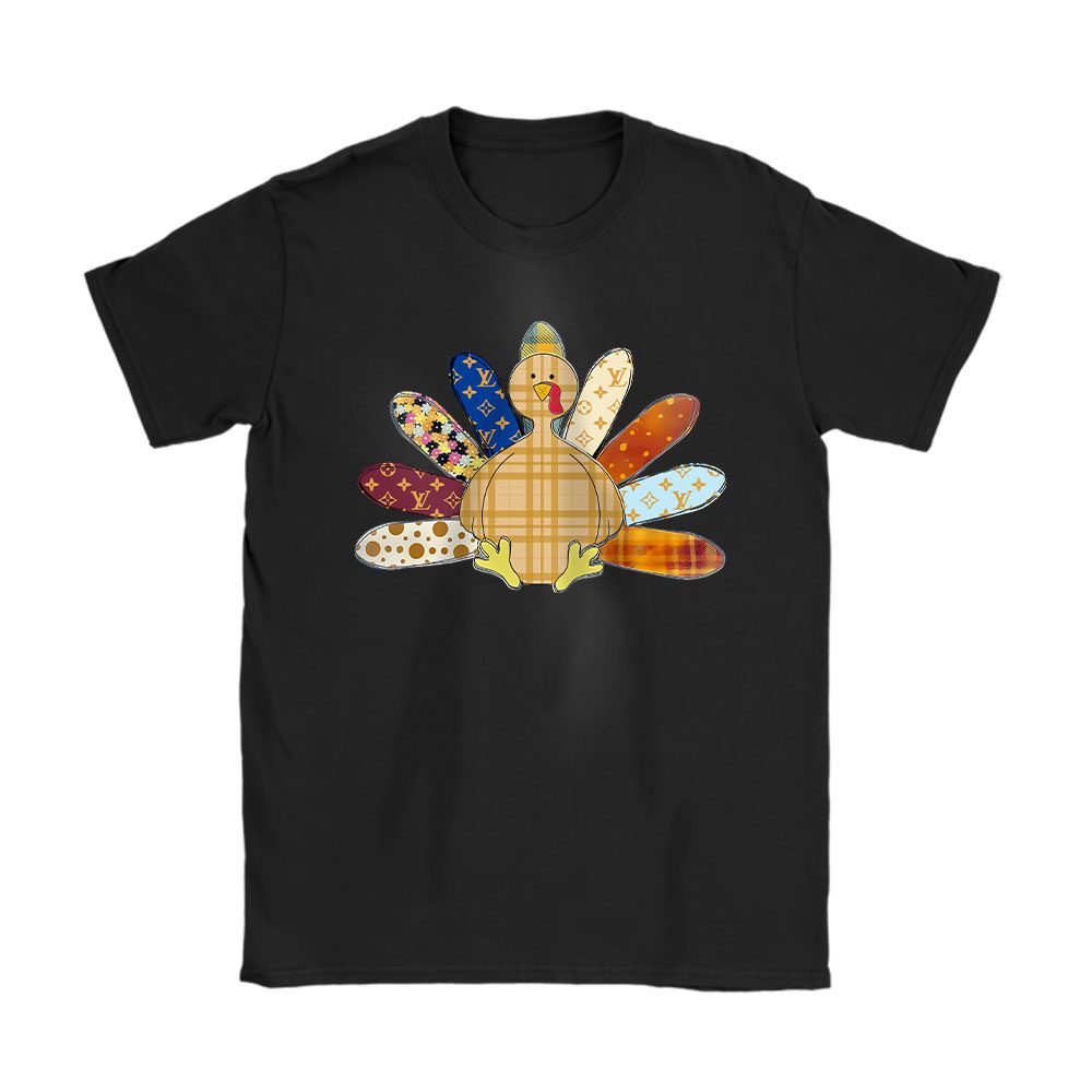 Thanksgiving Turkey Louis Vuitton Unisex T-Shirt Cotton Tee BTN19400