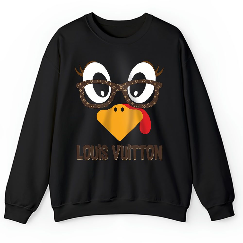 Cute Turkey Fall Thanksgiving Louis Vuitton Unisex Sweatshirt BTN18194