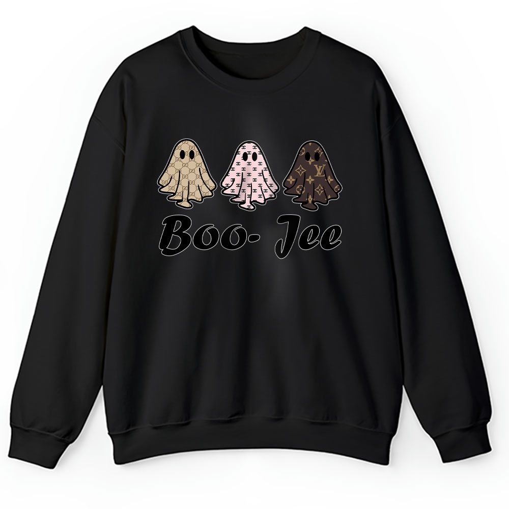 Boojee Halloween Gucci Chanel Louis Vuitton Unisex Sweatshirt BTN17719