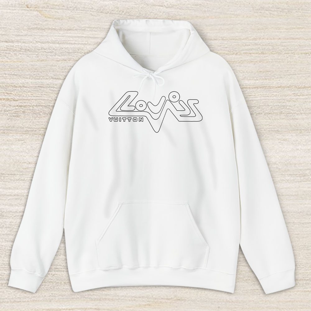 Printed Cotton Louis Vuitton Unisex Hoodie TAH17059