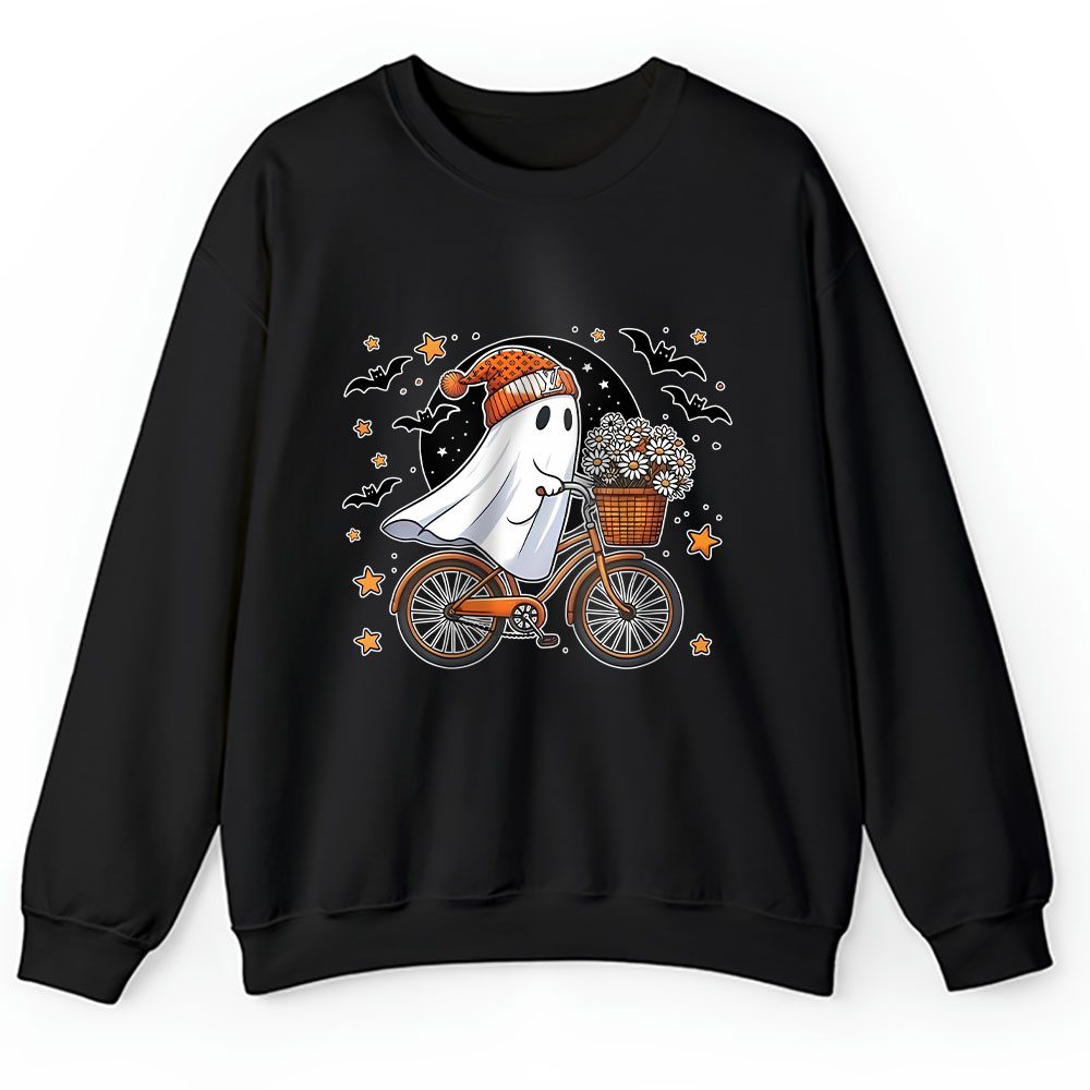 Halloween Ghost Bicycle Louis Vuitton Unisex Sweatshirt BTN17087