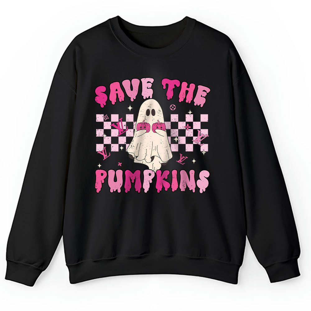 Halloween Breast Cancer Louis Vuitton Unisex Sweatshirt BTN17085