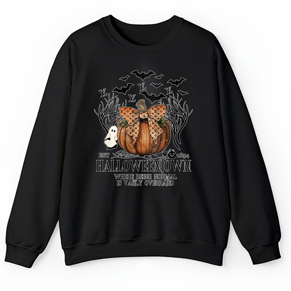 Retro Halloween Pumpkin Louis Vuitton Unisex Sweatshirt BTN17063