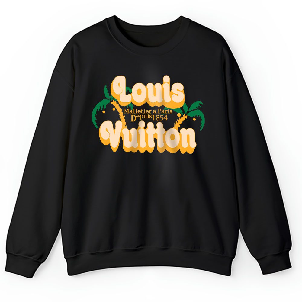 Cotton Louis Vuitton Unisex Sweatshirt BTN16970
