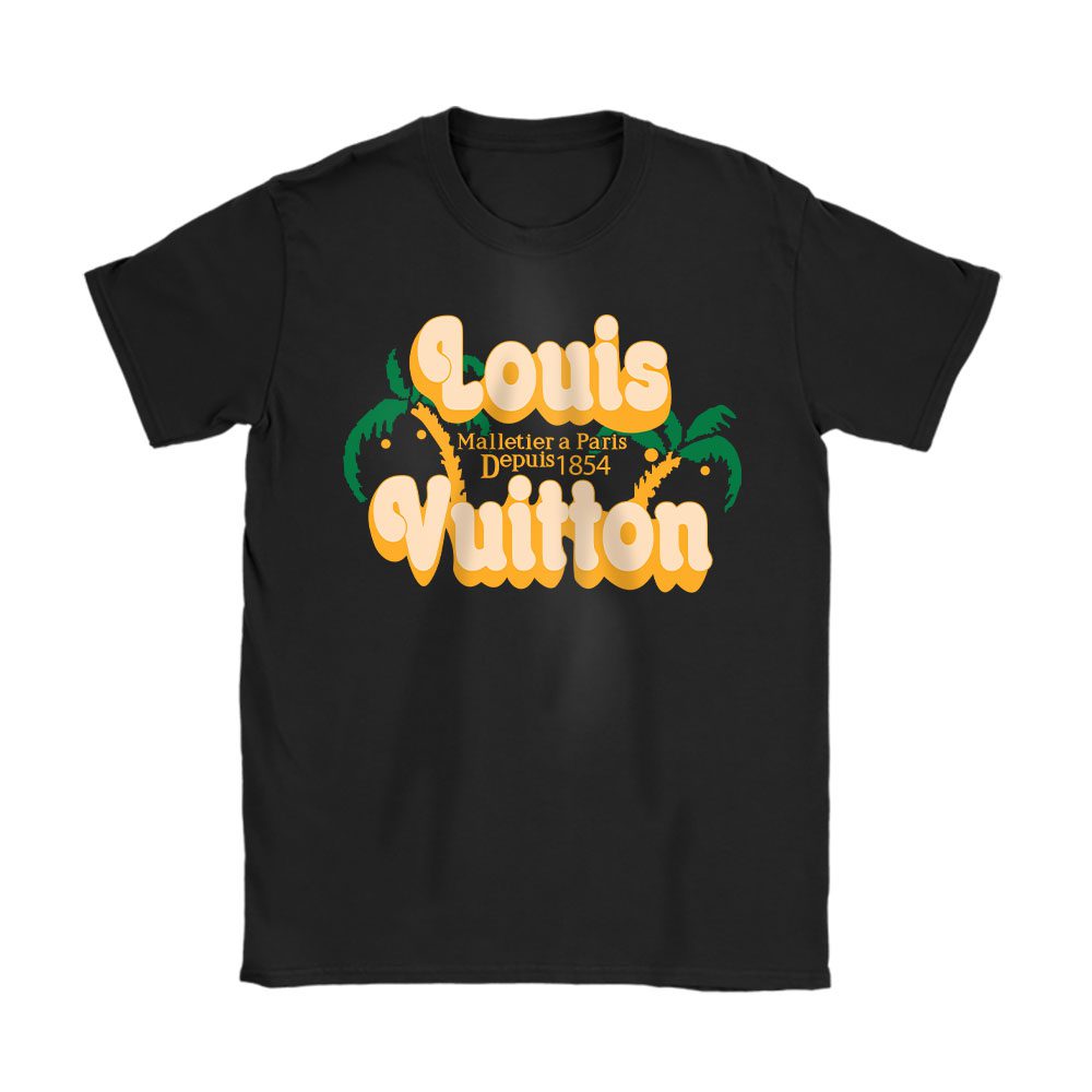 Cotton Louis Vuitton Unisex T-Shirt Cotton Tee BN16970
