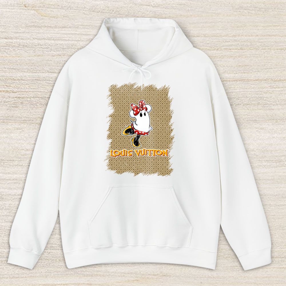Mickey Minnie Ghost Louis Vuitton Unisex Hoodie TAH14669