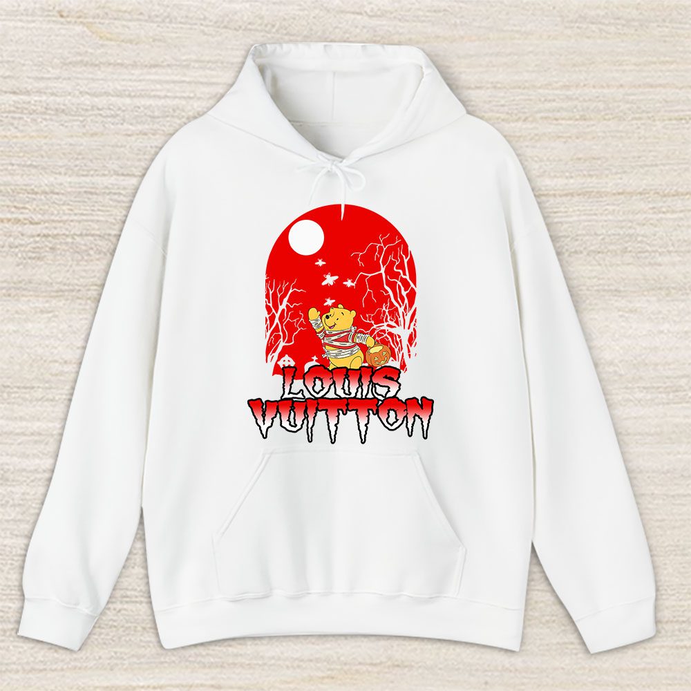 Winnie The Pooh Happy Halloween Louis Vuitton Unisex Hoodie TAH14680
