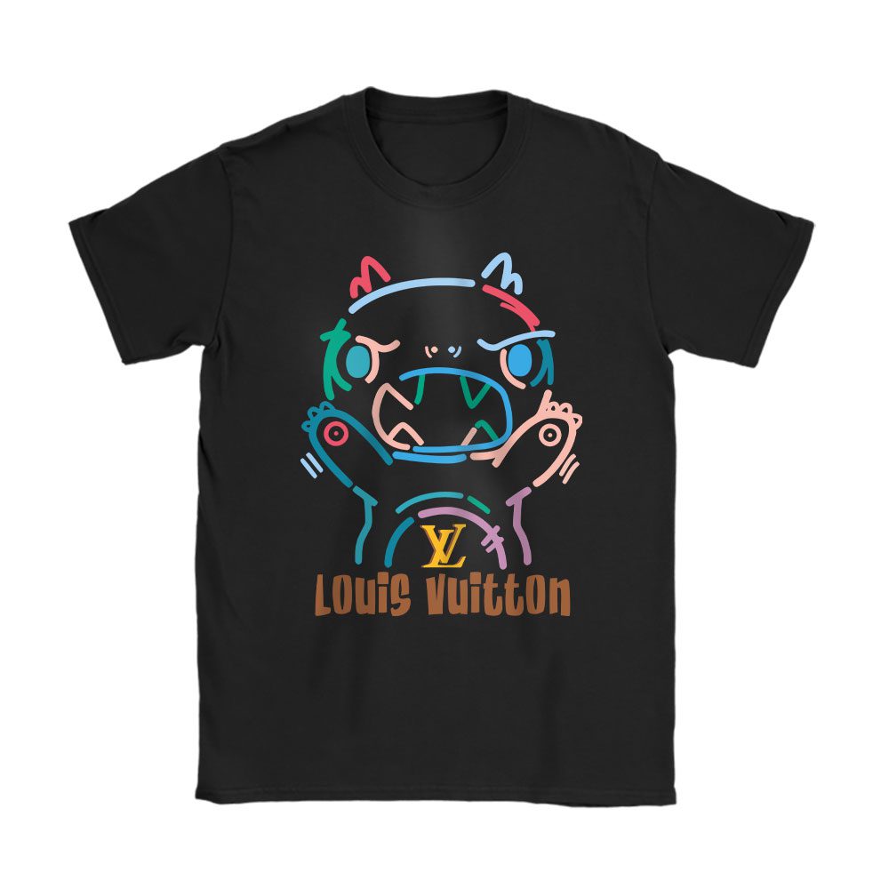 Crayon Dino Louis Vuitton Unisex T-Shirt Cotton Tee BN15075