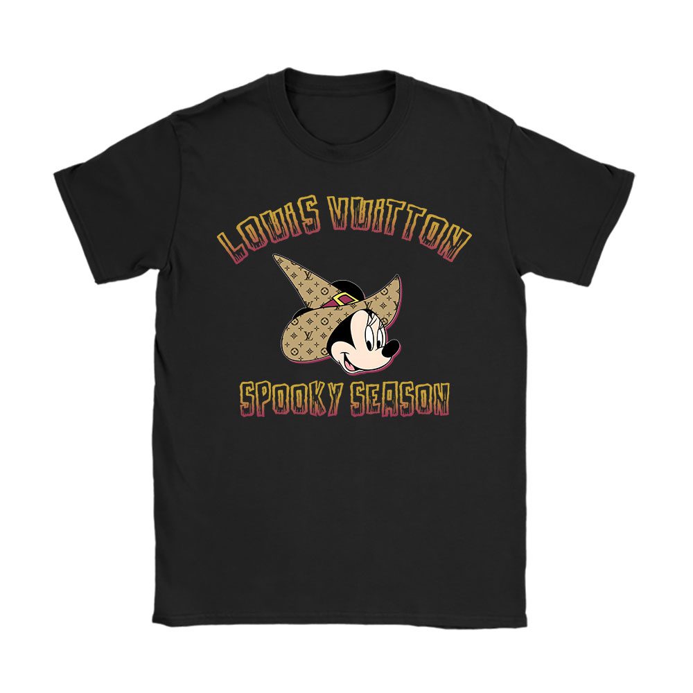 Minnie Happy Halloween Louis Vuitton Unisex T-Shirt Cotton Tee BN14664