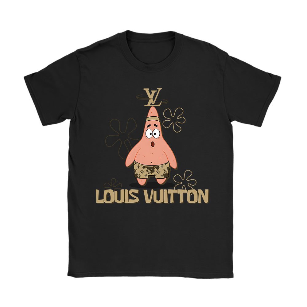 Patrick Star Louis Vuitton Unisex T-Shirt Cotton Tee BN14633