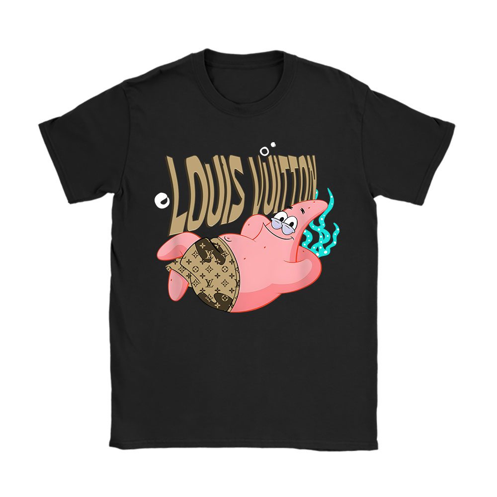 Patrick Star Louis Vuitton Unisex T-Shirt Cotton Tee BN14632