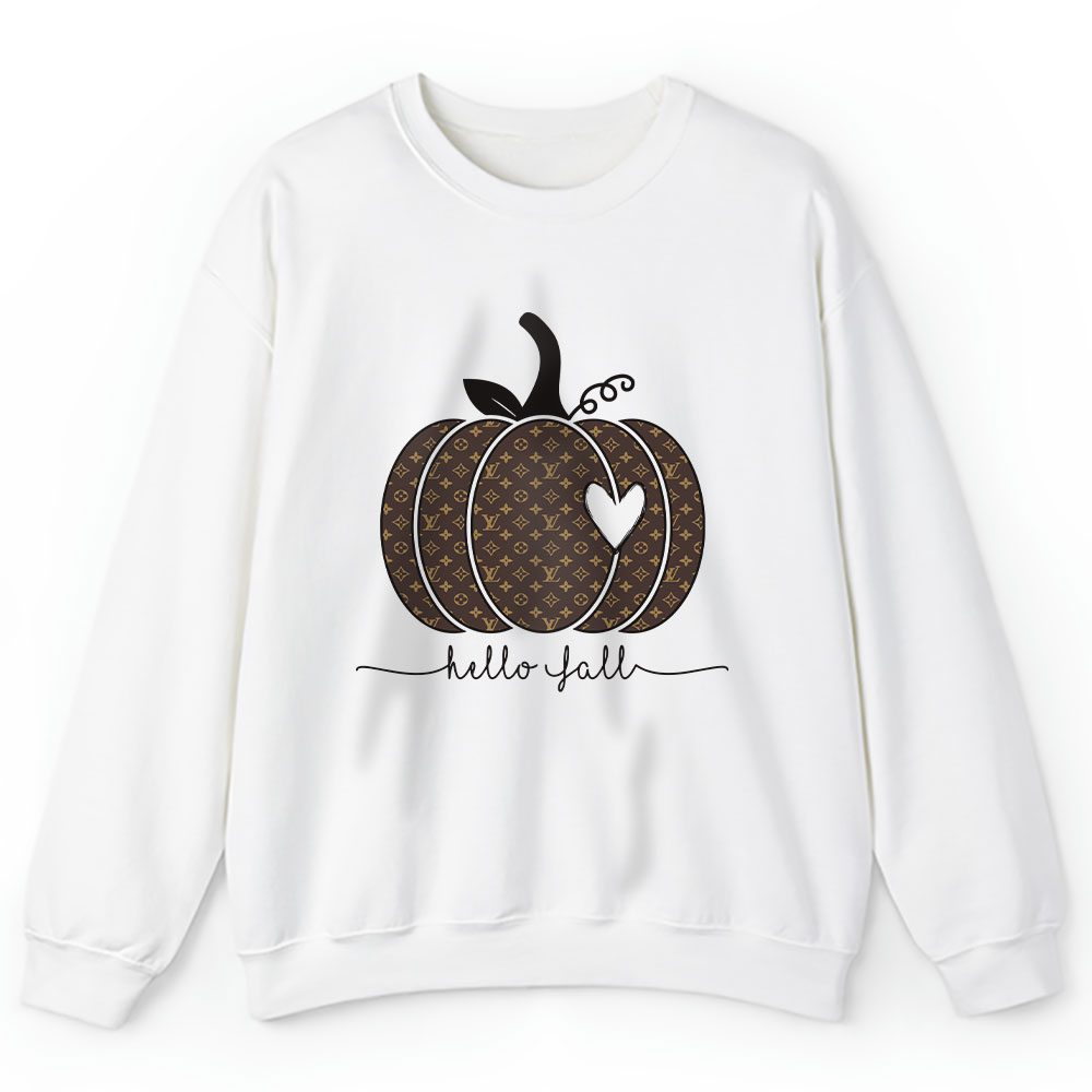 Pumpkin Hello Fall Louis Vuitton Unisex Sweatshirt BTN15095