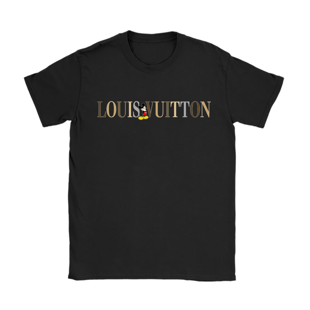 Mickey Mouse Louis Vuitton Unisex T-Shirt Cotton Tee BN14621