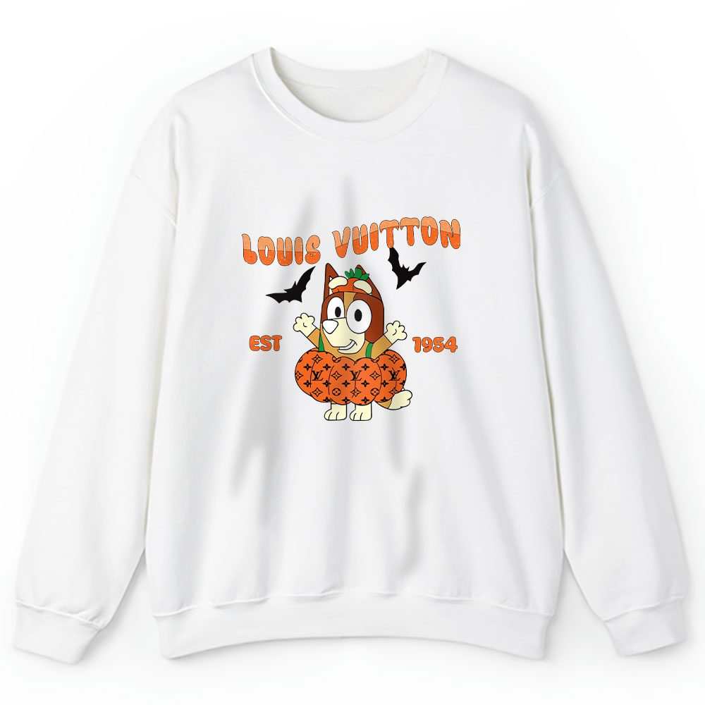 Blueyween Sweatshirt T Shirt Hoodie For Bandit Heeler Halloween Louis Vuitton Unisex Sweatshirt BTN15105