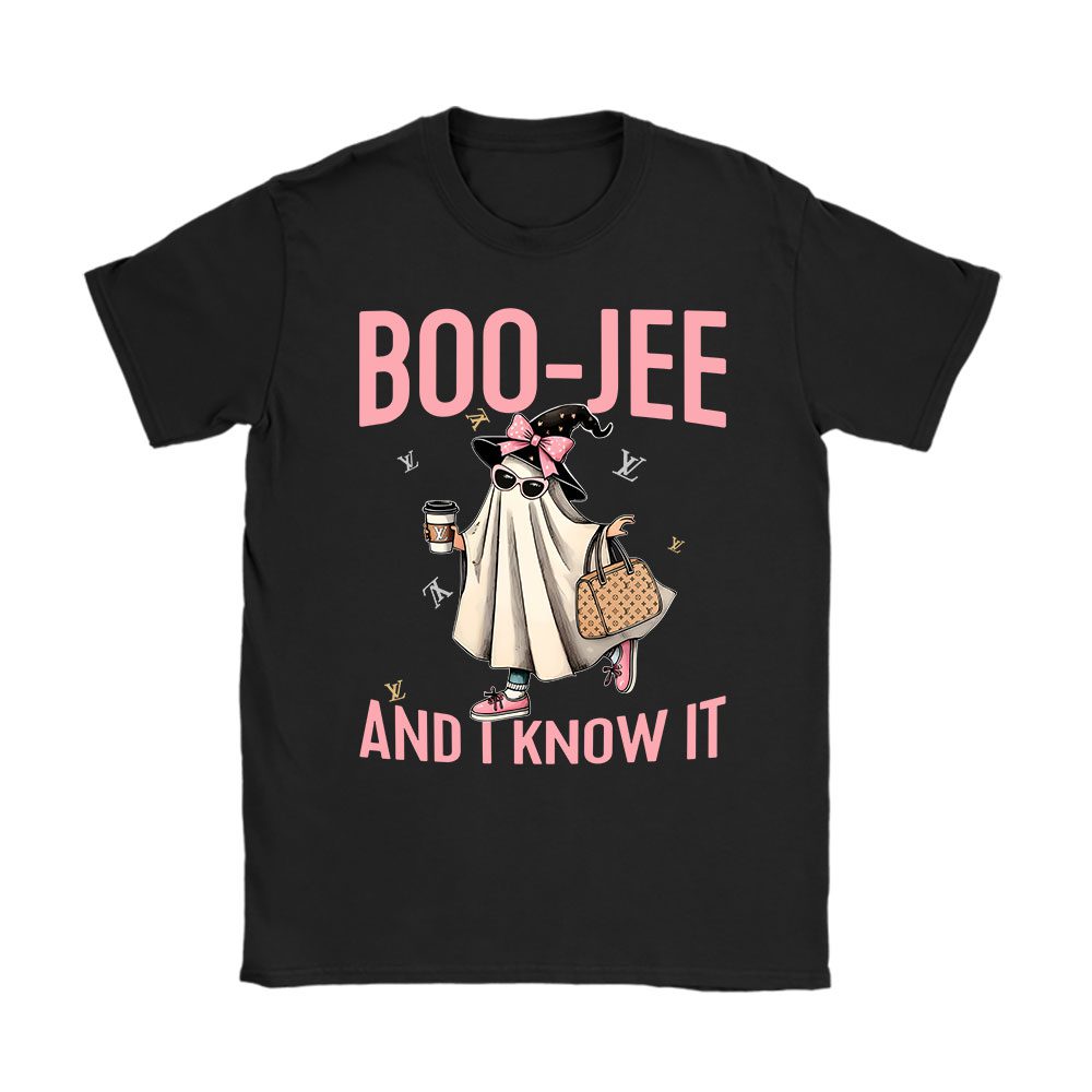 Coquette Boojee Ghost Halloween Louis Vuitton Unisex T-Shirt Cotton Tee BN14649